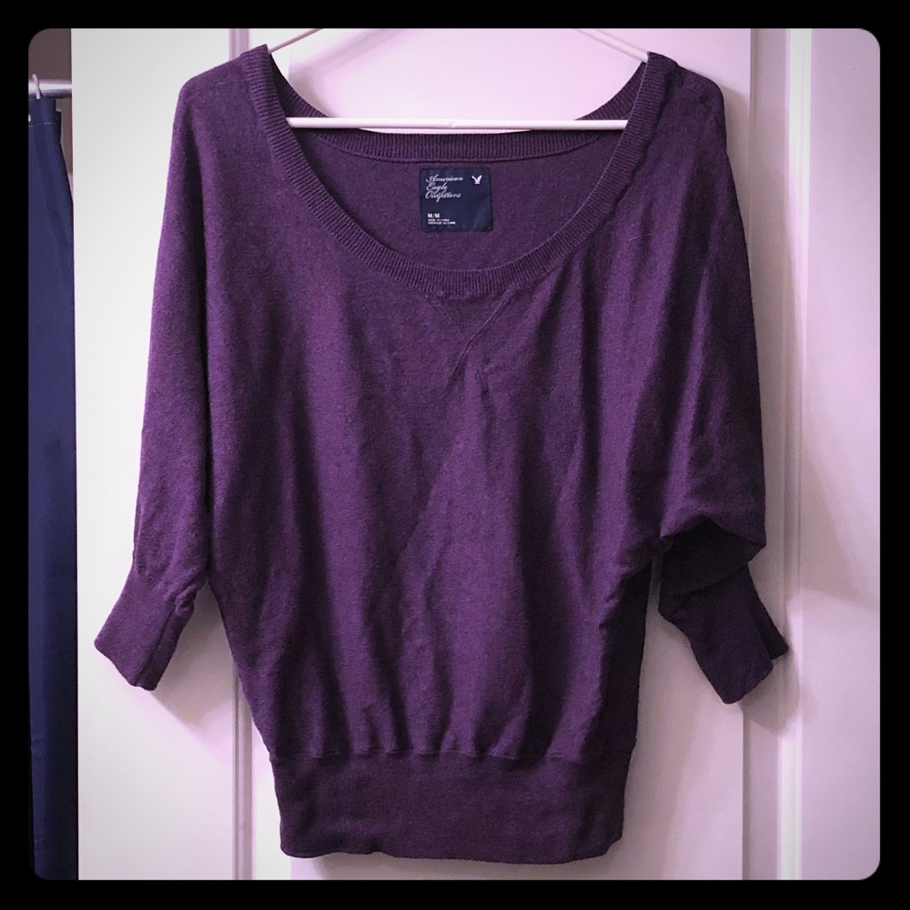 American Eagle 1/2 Sleeve Sweater